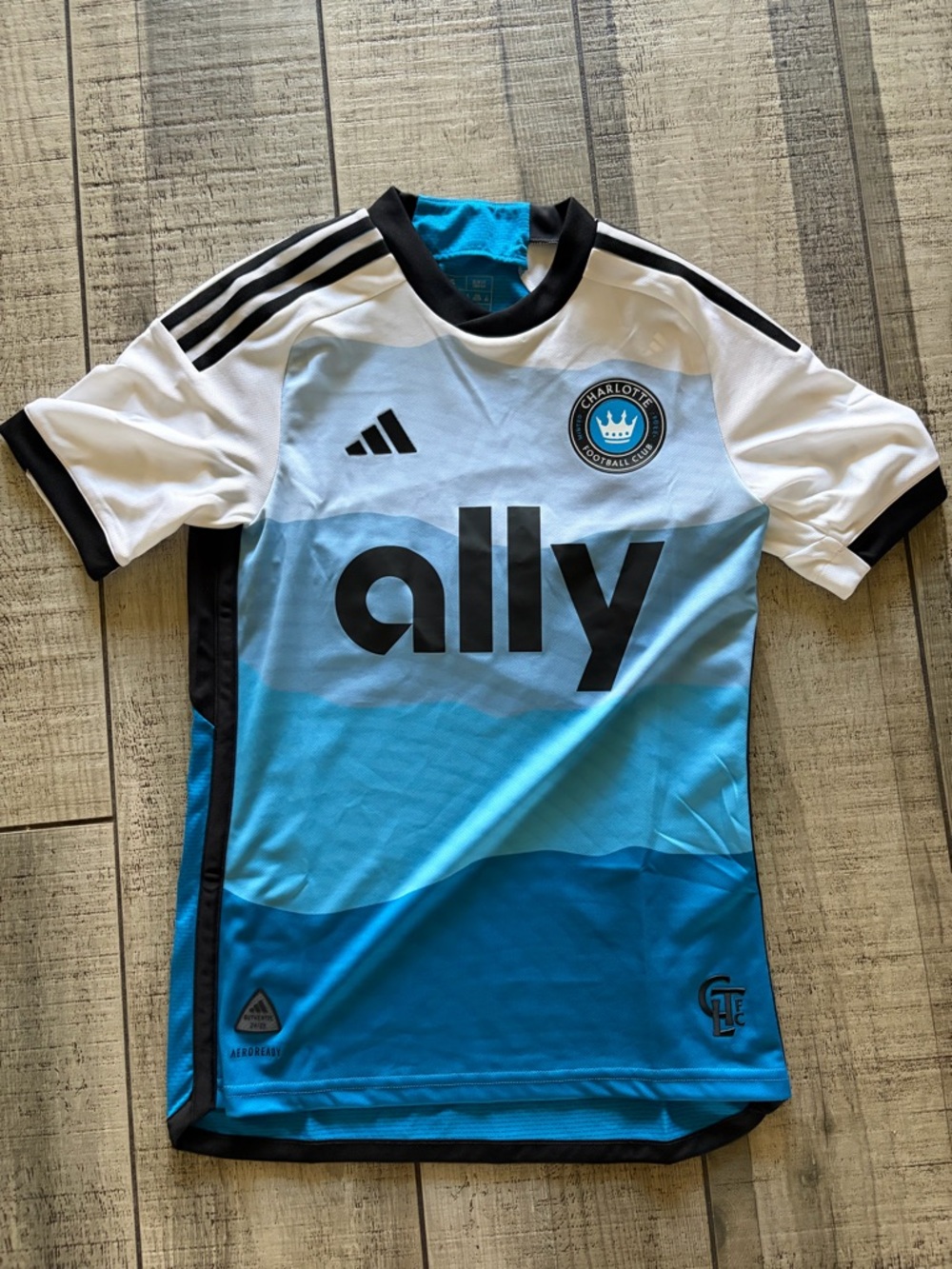 Charlotte FC 2024/25 blue home jersey XS